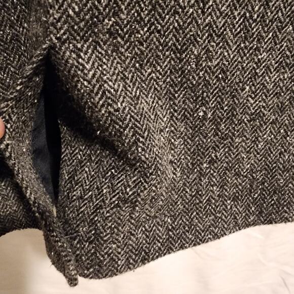 L.L.Bean Virgin Wool Blend Herringbone Jacket XL - Picture 7 of 11